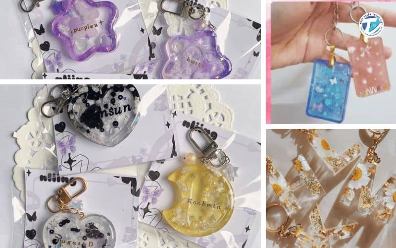 Hình ảnh móc khóa nhân vật anime resin – Đỉnh cao của chất liệu thủ công